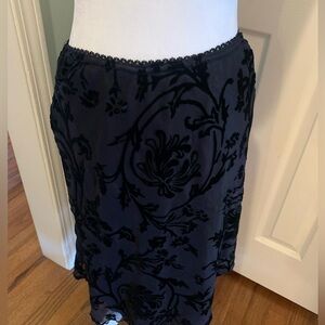 B.i.y.a.y.c.d.a black floral sheer skirt, size M